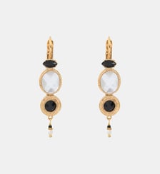 Boucles d'oreilles dormeuses pendantes   - Fujita Satellite