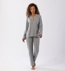 Pyjama boutonné en coton modal LES INTEMPORELLES A06 Lingerie Le Chat