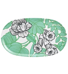 Plateau Escapade Tropicale Ovale 100% Bois Le Jacquard Francais