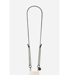 Cordon de téléphone Naé coton tressé kaki La Coque Française