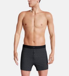 Boxershort avec bouton en Coton Impetus