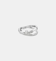 Bague Hyperbola, Métal rhodié Swarovski