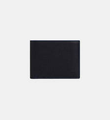 Portefeuille vertical moyen modèle zippé 2 volets Martin en cuir lisse Le Tanneur