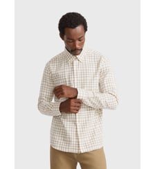 chemise à carreaux en coton Agnès b.