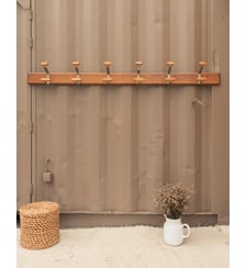 Porte-manteau en bois et métal Max N°492- Produit chiné Debongout