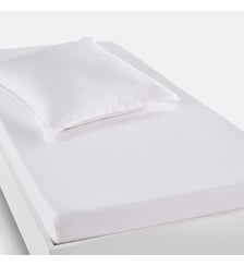 Drap housse enfant lin lavé, bonnet 30cm La Redoute Interieurs