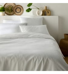 Housse de couette coton et coton lavé La Redoute Interieurs
