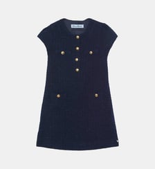 Robe -  col rond tweed boutons Tartine Et Chocolat
