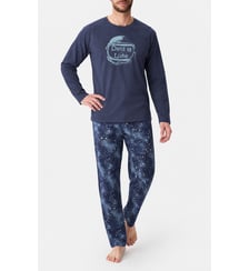 Pyjama en jersey de coton épais - Dans la lune Arthur