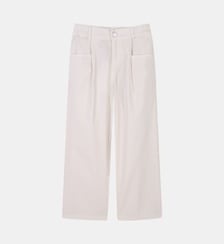 Pantalon évasé en popeline Kenzo Kids
