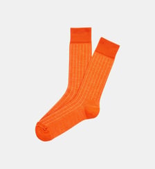 Chaussettes en laine et coton - Orange Arthur