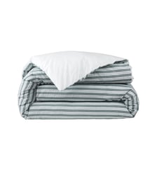 Housse de couette en percale de coton seersucker Lacoste Home