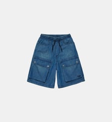 Short cargo en denim Diesel Kids