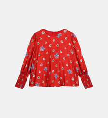 Blouse fluide imprimée Kenzo Kids