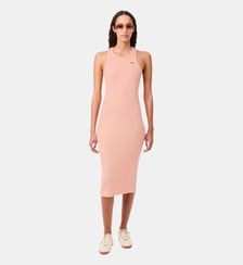 Robe sans manche en coton Lacoste