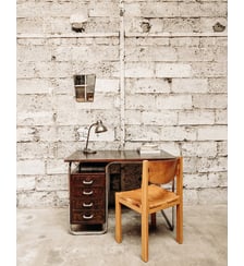 Bureau Bauhaus Yvan N°132- Produit chiné Debongout