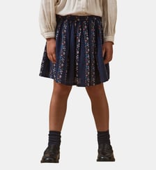 Jupe gaze de coton Cyrillus