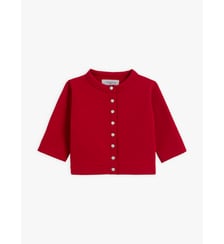 Cardigan pressions layette en molleton Agnès b.