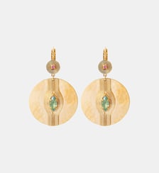 Boucles d'oreilles dormeuses   - Soleil Satellite