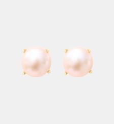Boucles d'oreilles tiges percées   doré à l'or fin - Bysance Satellite