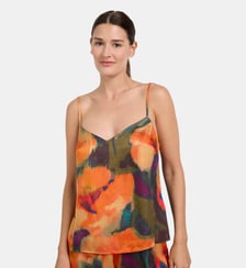 Top Paradise en viscose imprimé Maison Lejaby