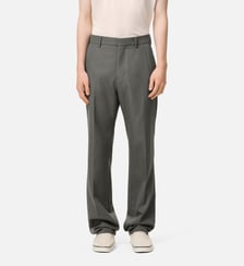 Pantalon Droit en Laine AMI Paris