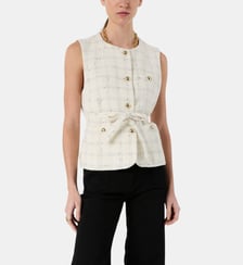 Gilet de tailleur en tweed - TILLIE Gerard Darel
