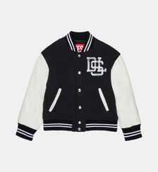Blouson bomber avec logo imprimé Diesel Kids