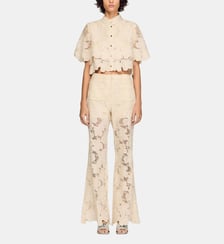 Pantalon en guipure Sandro