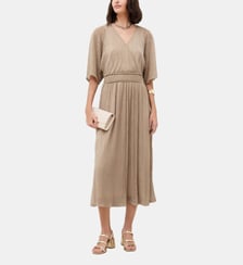 Robe rshano - Polyester recycle - Coupe evasée Caroll