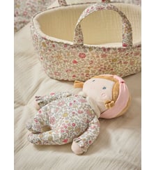 Poupée et couffin en tissu Liberty Cyrillus