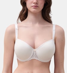 Soutien-gorge corbeille mémoire de forme finition broderie Chantelle