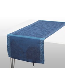 Chemin de table Fumee Symphonie baroque Le Jacquard Francais