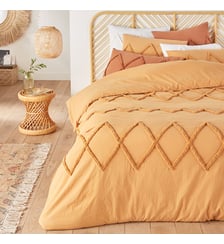 Housse de couette en coton La Redoute Interieurs