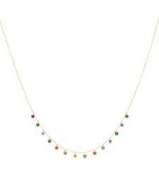 Collier CONFETTI - POP - poids total 1,80ct approx. - Or jaune 750‰ La Brune & La Blonde