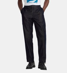 pantalon droit en coton Agnès b.