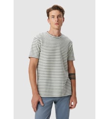 Tee-shirt maille gaufrée motif rayures Ikks