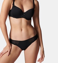 Culotte en coton - Noir Simone Pérèle