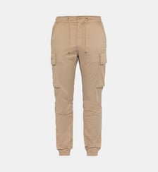 Pantalon cargo droit coton Schott