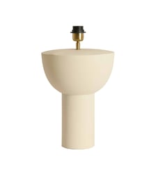 Pied de Lampe Ismara - Crème - Ø31x25cm Light & Living