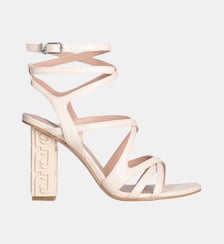Sandales à talons hauts logotés Liu Jo