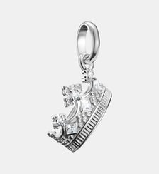 Pendentif Charm couronne avec pierres blanches Connect Thomas Sabo