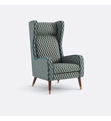 Fauteuil XXL, en velours La Redoute Interieurs
