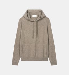 Hoodie droit en cachemire Bompard