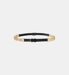 Ceinture avec empiècement en chaîne 2 cm Pinko