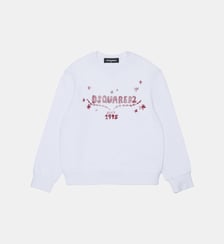 Sweat-shirt col rond avec logo Dsquared2