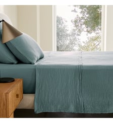 Drap plat en gaze de coton biologique AM.PM