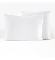 Taie d'oreiller végétal jacquard coton La Redoute Interieurs