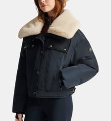 Blouson de ski lakki col panneau côtés Fusalp