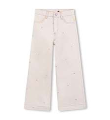 Pantalon coton avec coeurs Billieblush